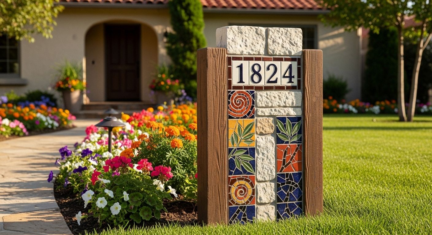 Address sign 1